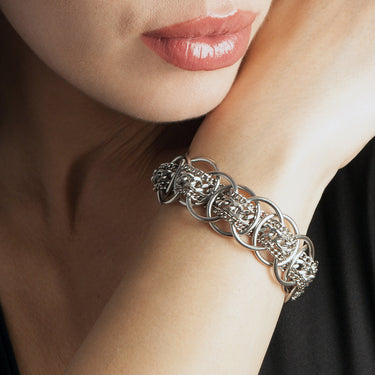 WOVEN Large Pattern Bracelet